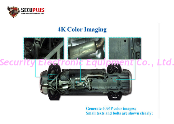 Area Scan Portable Under Vehicle Underbody Inspection Scanner System For Border, Checkpoints