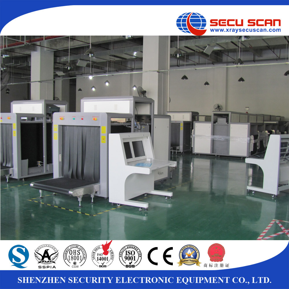 36-38mm High Resolution X Ray Baggage Scanner Inspection System for ...